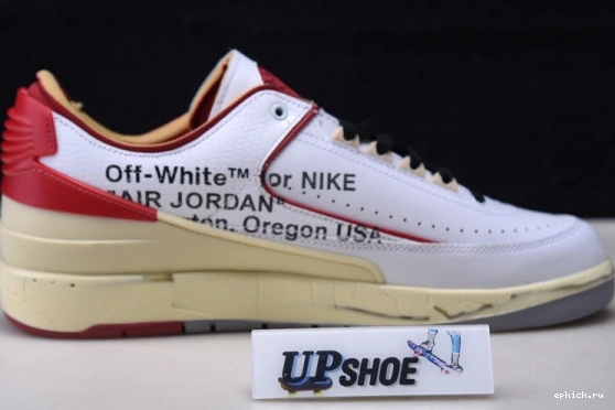 Cheap EP Jordan 2 DJ4375-106 SP Low White O-W Retro Air DJ4375-106 Red 0521